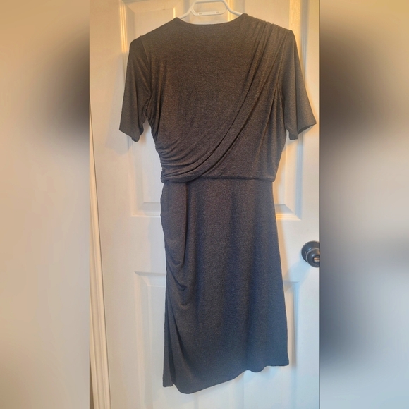 Reitmans Short Sleeve Dress - Charcoal Grey - Size XS - Picture 2 of 3